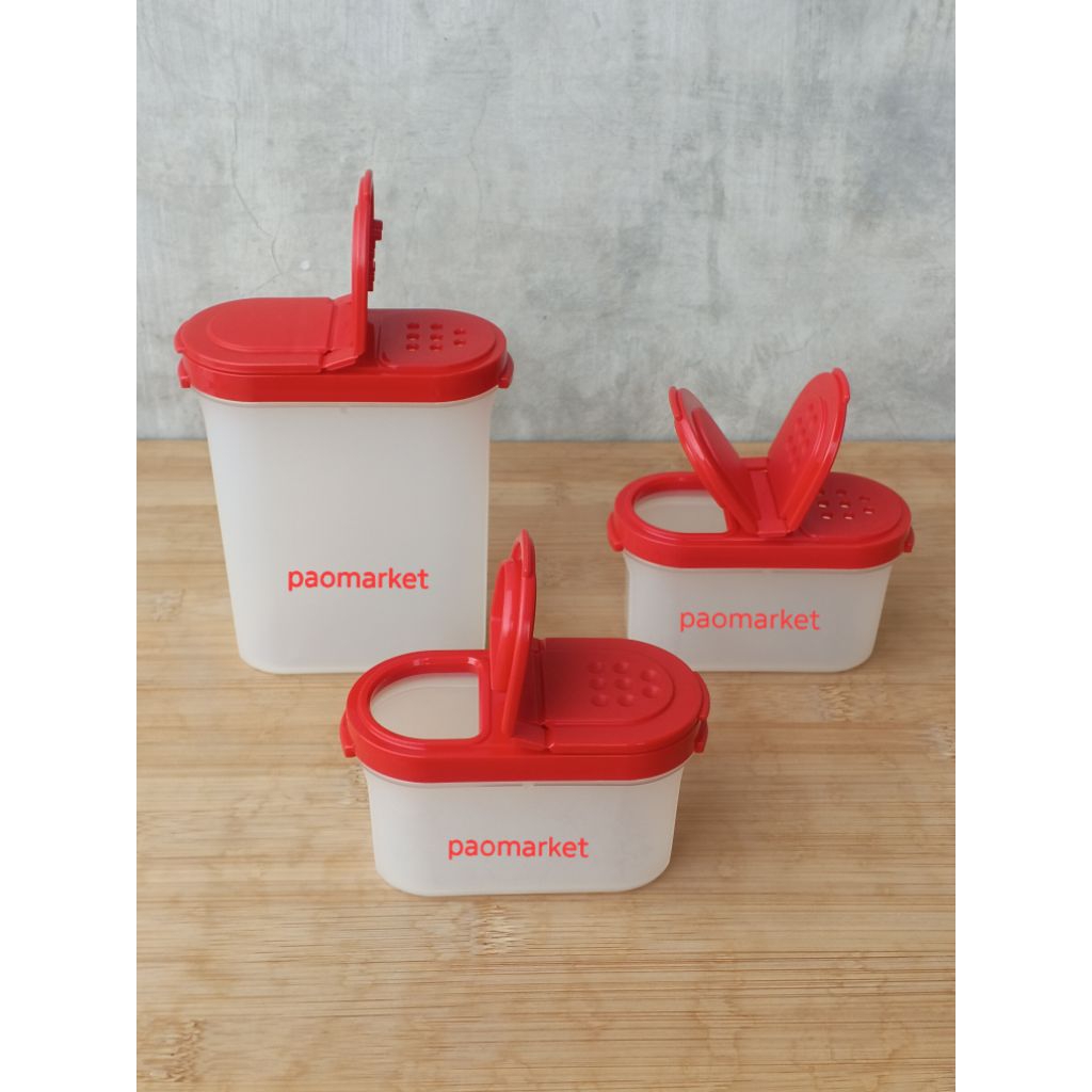 tupperware spice to go - spice t' go - spice t go - wadah bumbu dapur kedap
