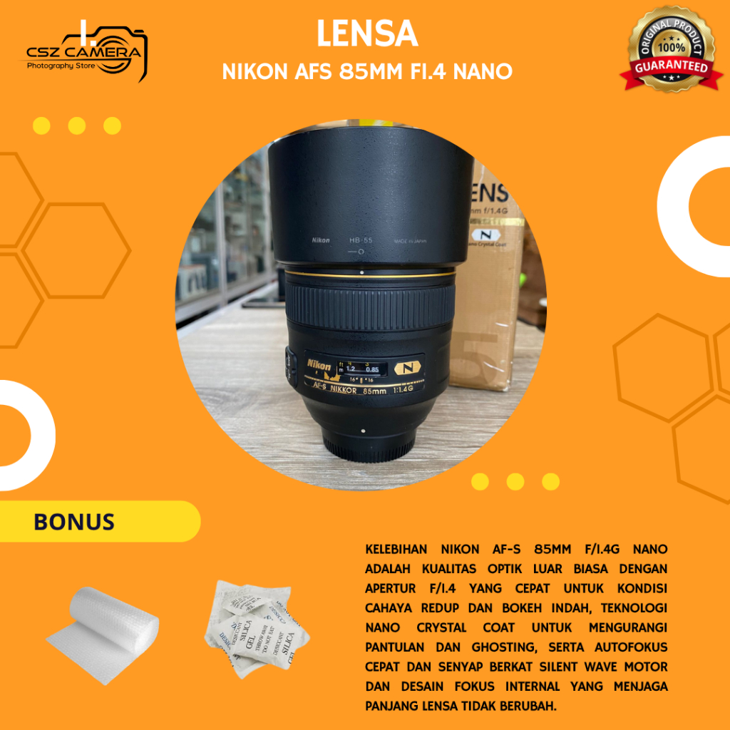 Nikon Afs 85mm F1.4