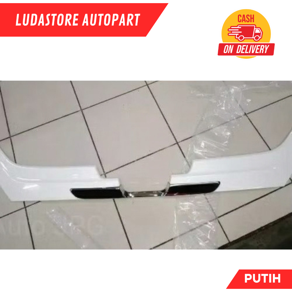 Ducktail Honda BRIO RS Original Putih Metalic / Ducktail Brio RS