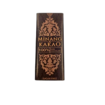 Minang kakao 100% Dark Chocolate Bar