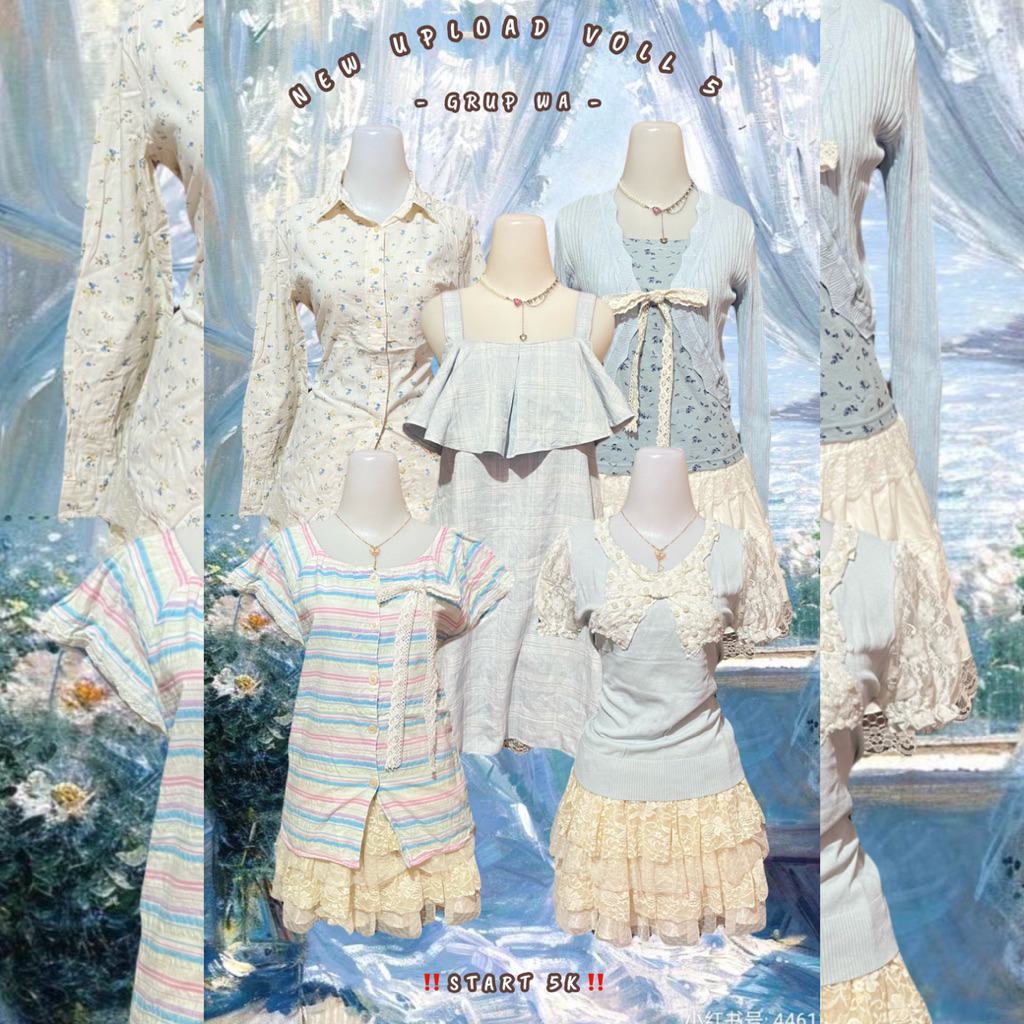 [NEW UPDATE] atasan rajut coquette | dollete | one set gemes | brand | axes femme | atasan wanita | 