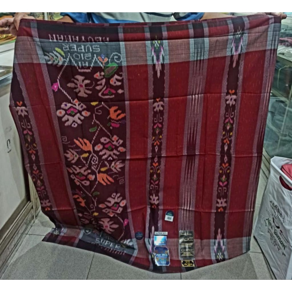 sarung abu yaman sutra 50 super/abuyaman/abu yaman mgt lisris gerimis