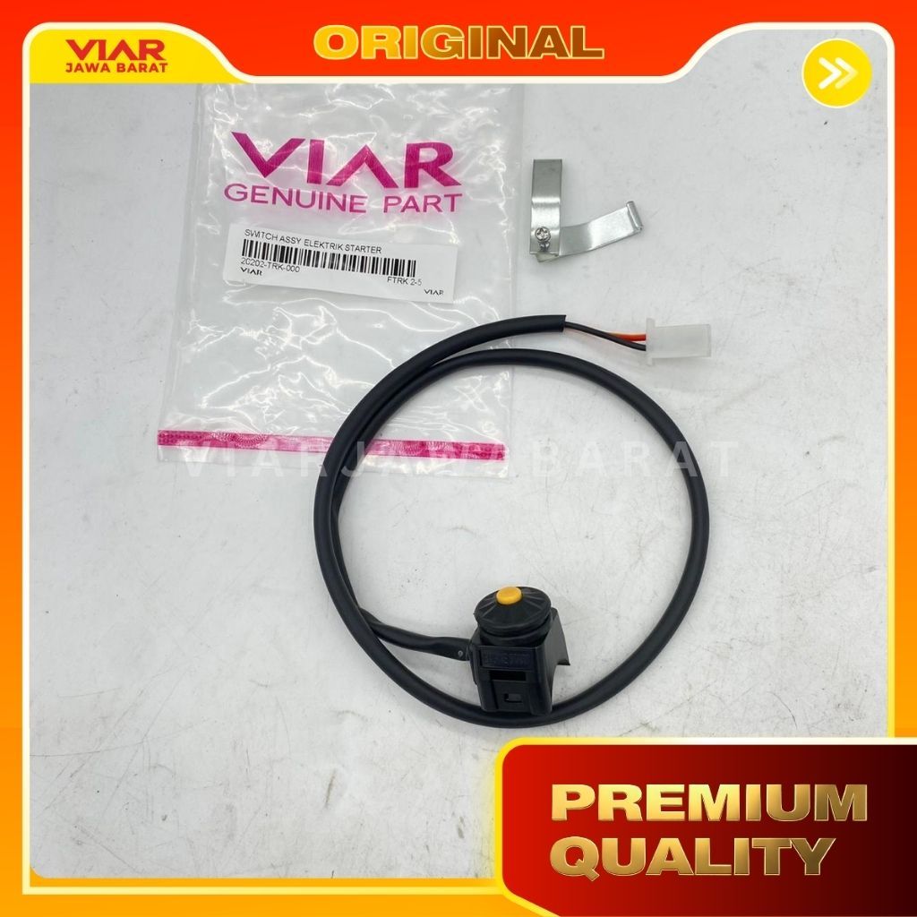 Tombol Starter Viar Cross  X 70cc / Starter Tombol Viar Trail Cross X 70cc / Sparepart Motor Trail /