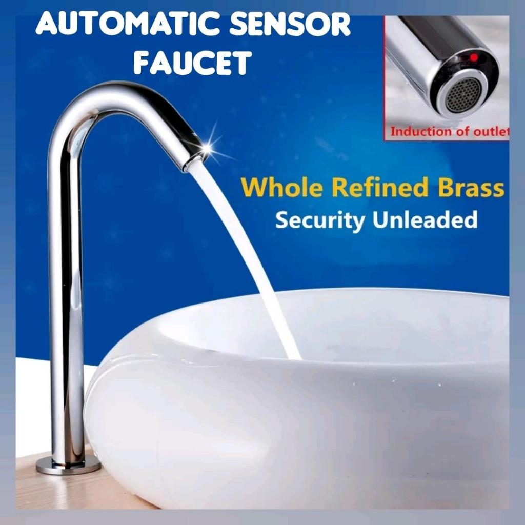 kran angsa air sensor gerak tangan otomatis faucet 602 24cm