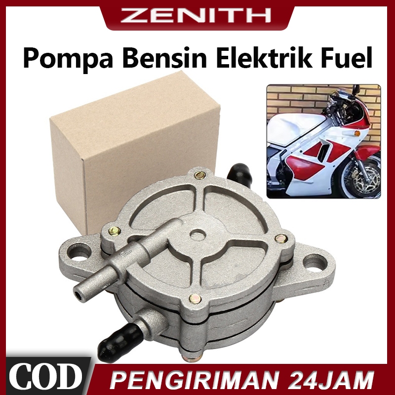 Pompa Bensin Elektrik Vakum Universal untuk GY6 50 125cc Skuter ATV Moped
