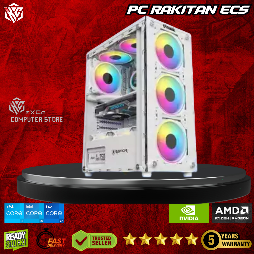 PC Gaming 3 Jutaan GTA V & Roleplay | Ryzen 3 RAM 8GB SSD 128GB HDD 500GB | ECS PRIME