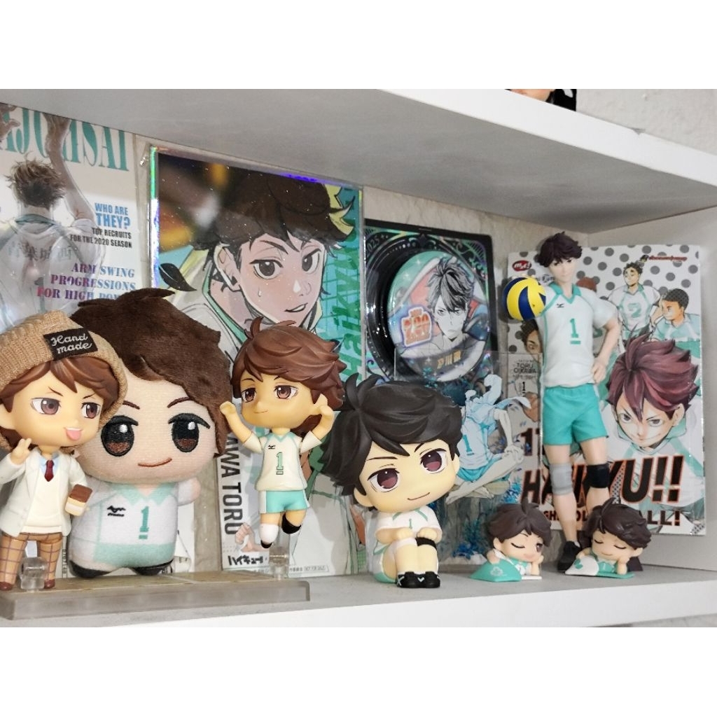 Merch Anime Oikawa Tooru Shikishi, Pin, Standee