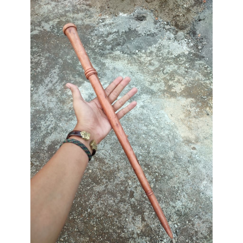 Tongkat Komando Kayu Stigi / Sentigi Laut Tenggelam Panjang 55 - 60 cm Original