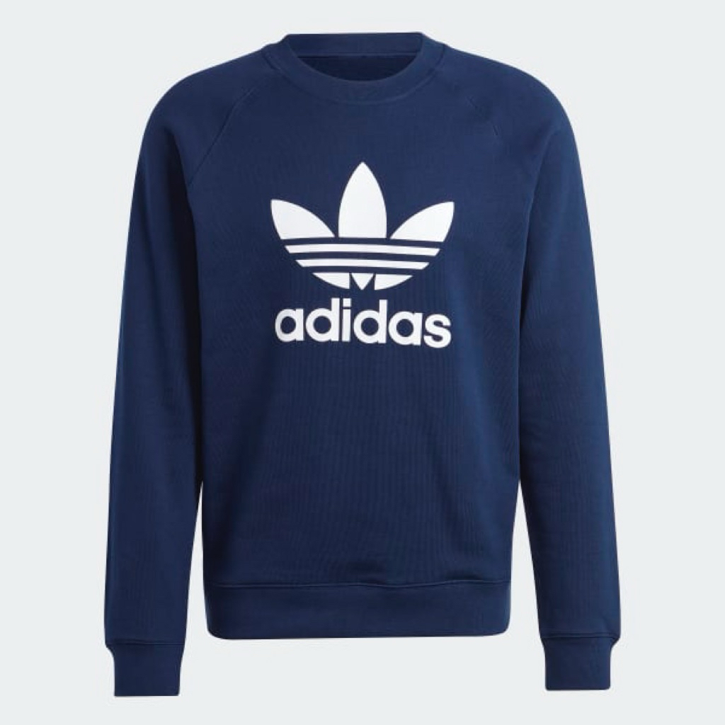 SWEATER PRIA - ADIDAS TREFOIL CREW NAVY ORIGINAL AUTHENTIC