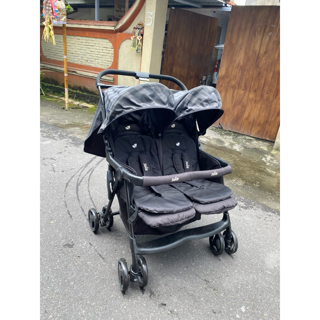 preloved stroller joie twin