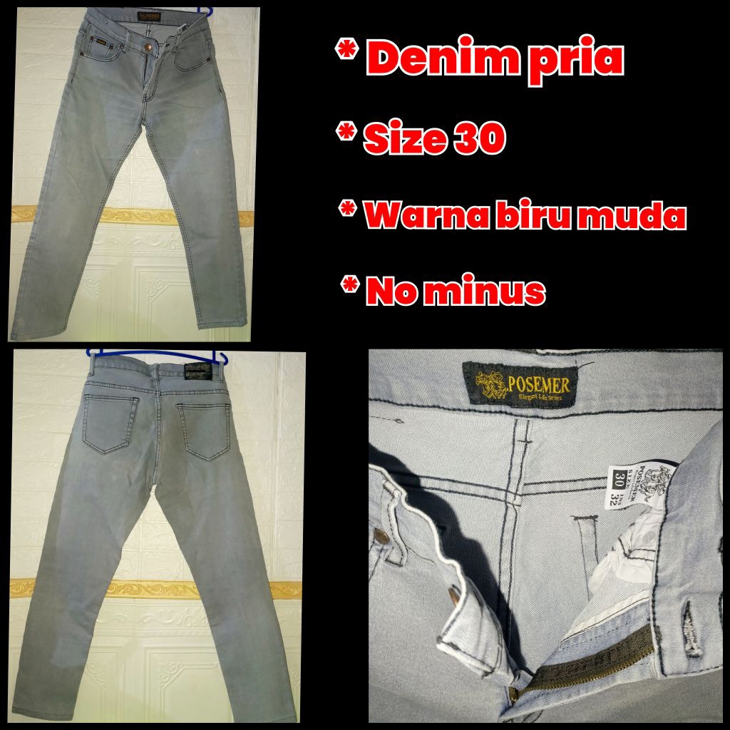 Preloved celana denim pria