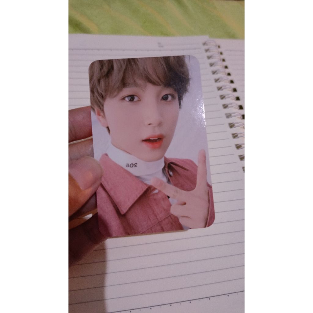 HAECHAN NCT DREAM THE DREAM SHOW WALLET PHOTOCARD PC