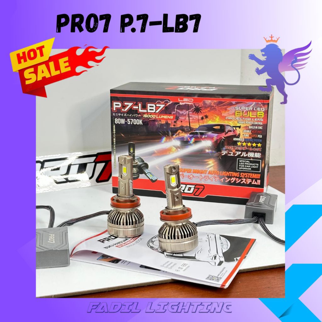 PRO7 LED H11 HB3 H7 LED PRO7 P7LB7 PLUG N PLAY