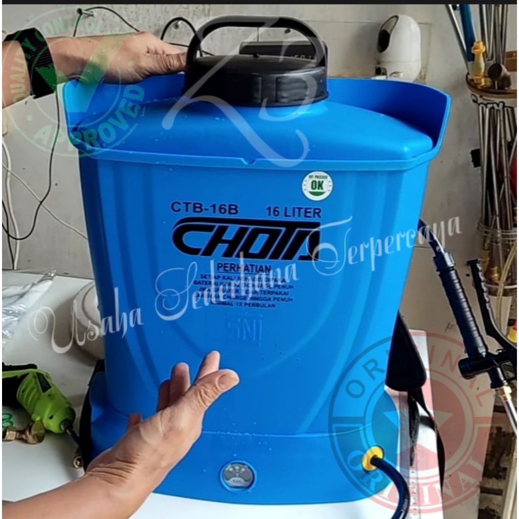 Sprayer Elektrik CHOTA CTB-16B ISO 9001:2015