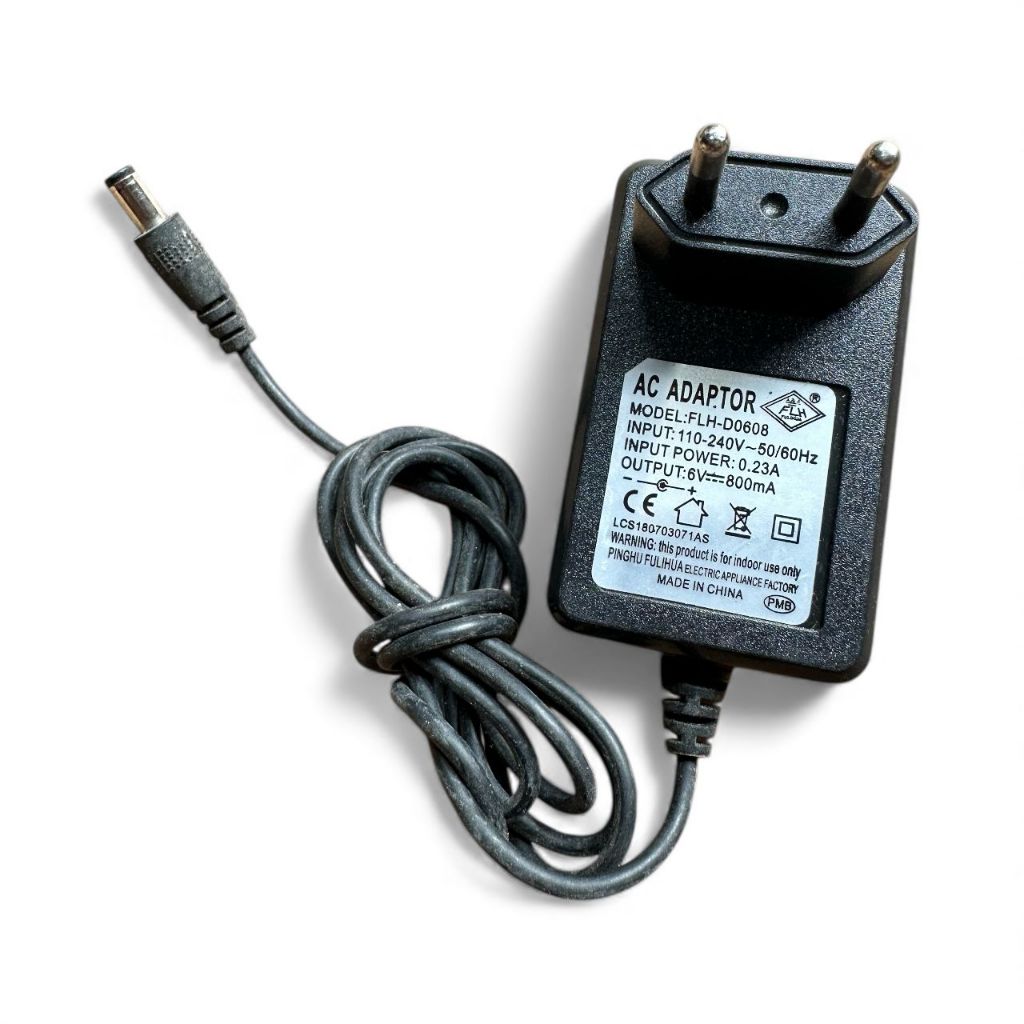 TERMURAH Charger 6 Volt PMB Universal Exotic Cas 6V Lampu Indikator Yukita Unikid SHP NWX88 Mobil Mo