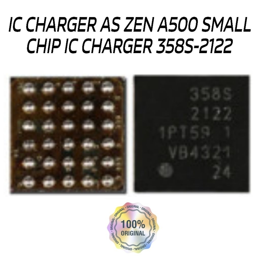 IC CHARGER ASUS A500 SMALL / CHIP IC CHARGER 358S-2122 ORIGINAL