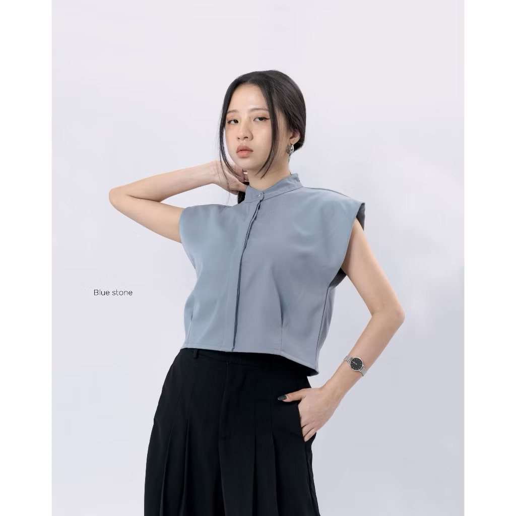 Preloved Vest Gracias Label - Sleeveless Top