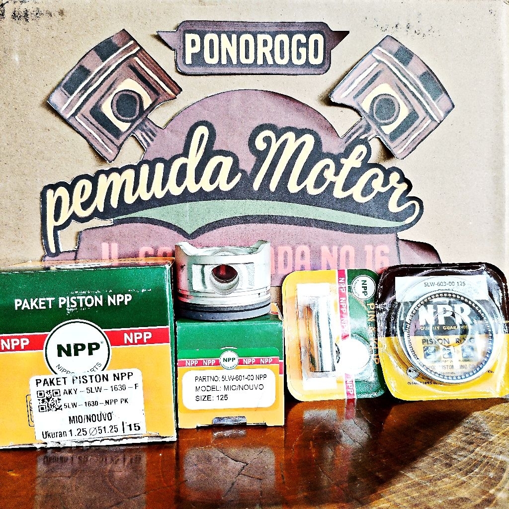 NOUVO 5LW NIPPON PARTS NPP PISTON KIT 5LW NOUVO OLD MIO OLD