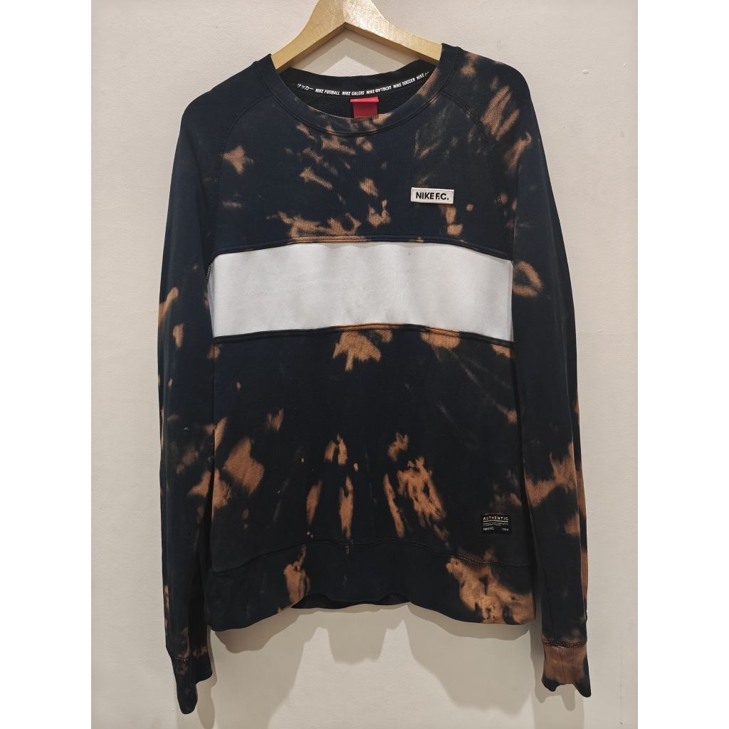 Crewneck Nike FC Futball Calcio Tie Die