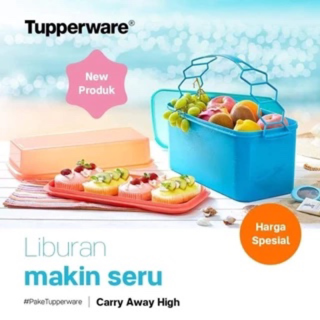 Rantang Tupperware (carry away high Tupperware)