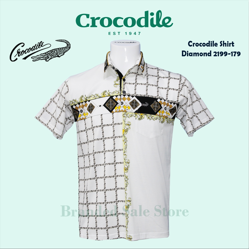 Polo Shirt Kaos Kerah Kemeja CROCODILE Diamond, 2199-179-09