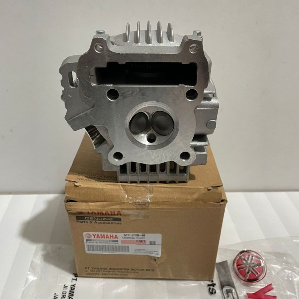 BLOK HEAD 5TP CYLINDER HEAD ASSY JUPITER Z LAMA, JUPITER Z BURHAN, VEGA R NEW
