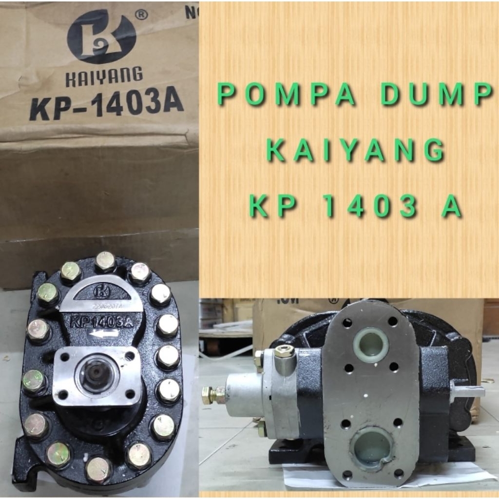 POMPA PTO GEAR PUMP DUMP TRUCK HINO NISSAN FUSO KP-1403A /KP1403A