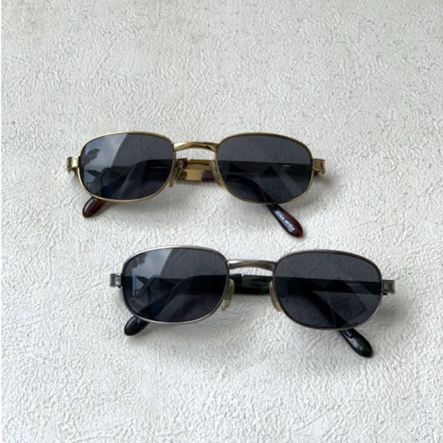 NOS - Nitro 1519 Gold Silver Kacamata Hitam Vintage Sunglasses Retro by Nostalgazed Lapaktua