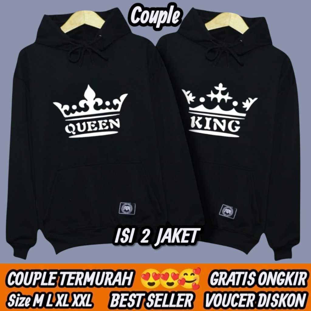 ( isi 2 pcs ) baju couple pasangan / jaket couple / kaos couple pasangan / baju kapelan sama pacar 2