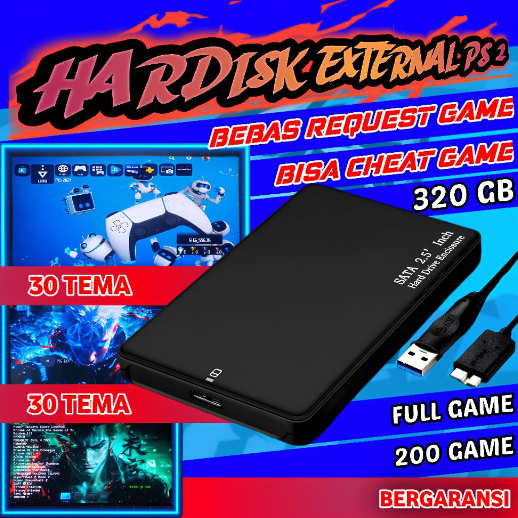 Hardisk Eksternal PS2