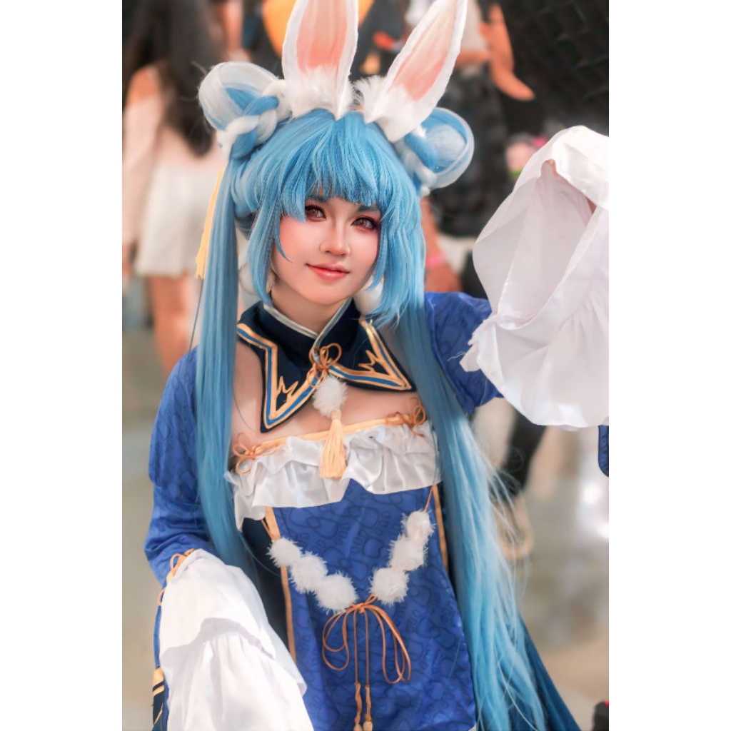 Fullset Costume Pekora Zombie Chinese hololive