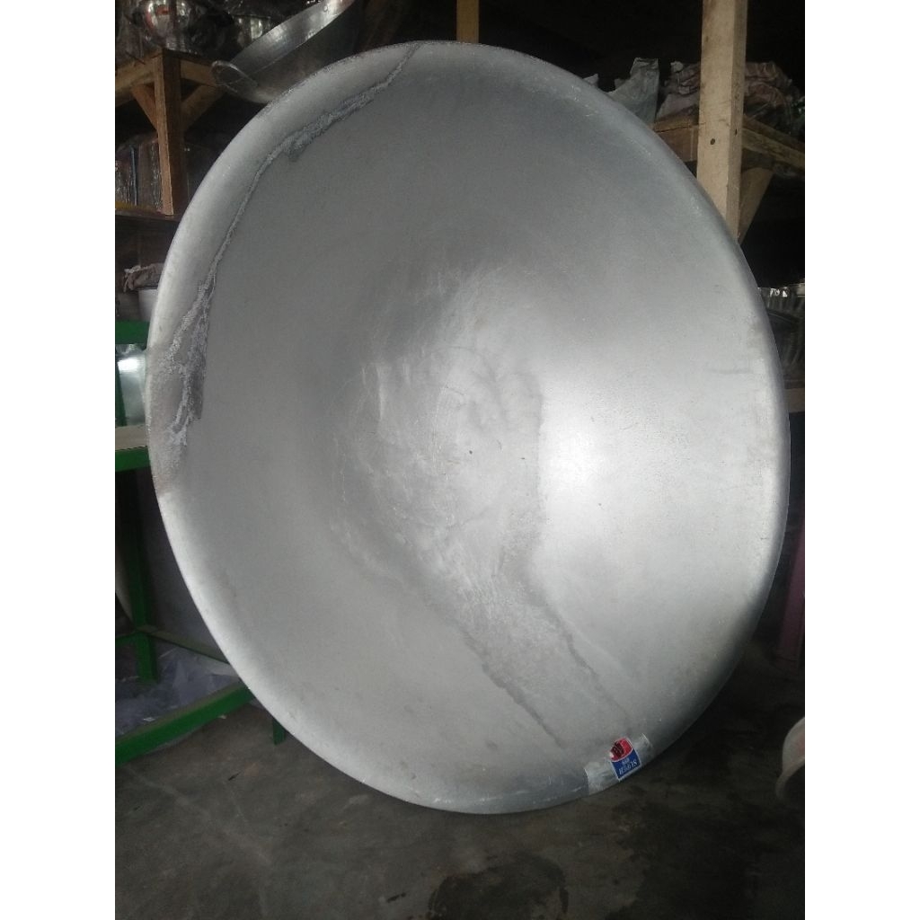 Kuali wajan penggorengan jumbo no 40 uk 100cm almunium