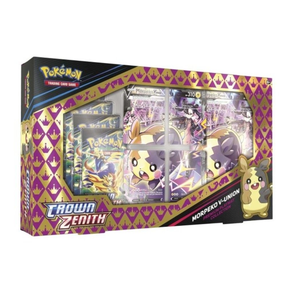 Crown Zenith Premium Playmat Collection (Morpeko V-Union) - Pokemon TCG English