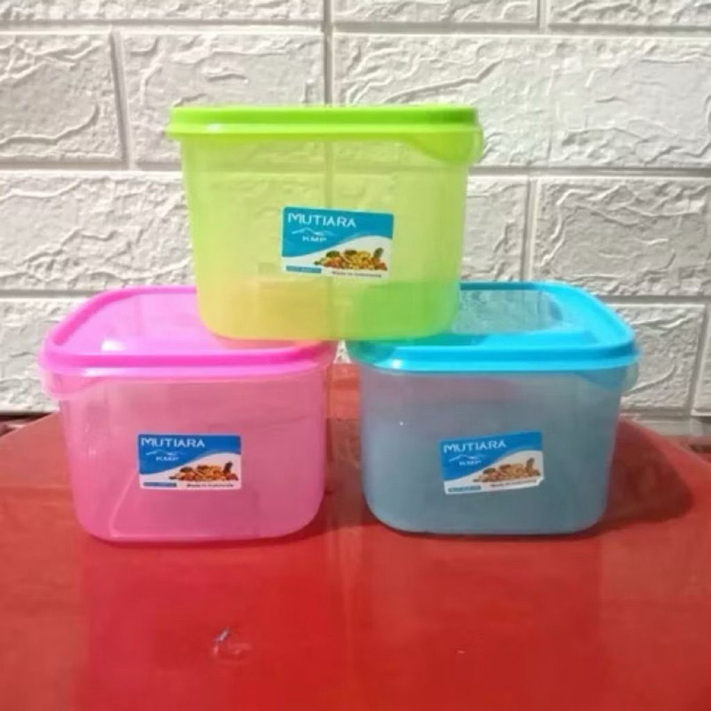 TOPLES KOTAK 500ml MUTIARA / TOPLES BUMBU TOPLES KECIL sealware toples bumbu