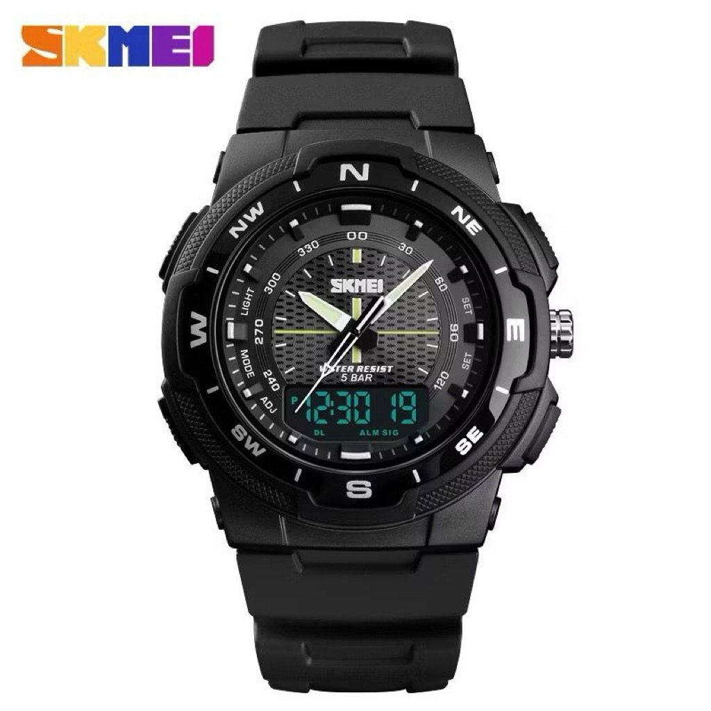 TALI JAM TANGAN SKMEI 1454 RUBBER STRAP JAM SKMEI 1454 ORIGINAL LEMBUT DAN LENTUR