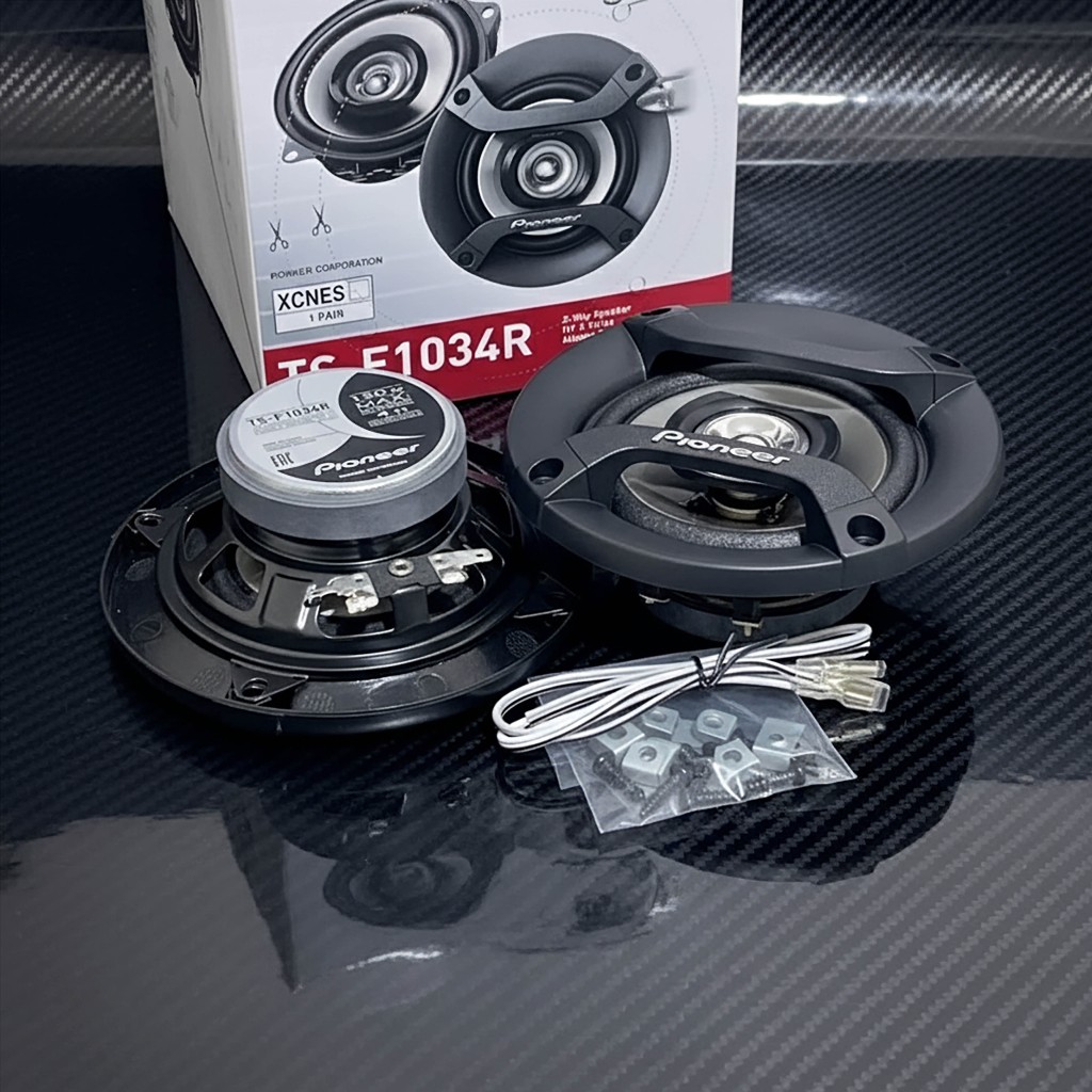 Speaker Pintu Mobil 4 inch Pioneer TS-F1034R per SET ORIGINAL