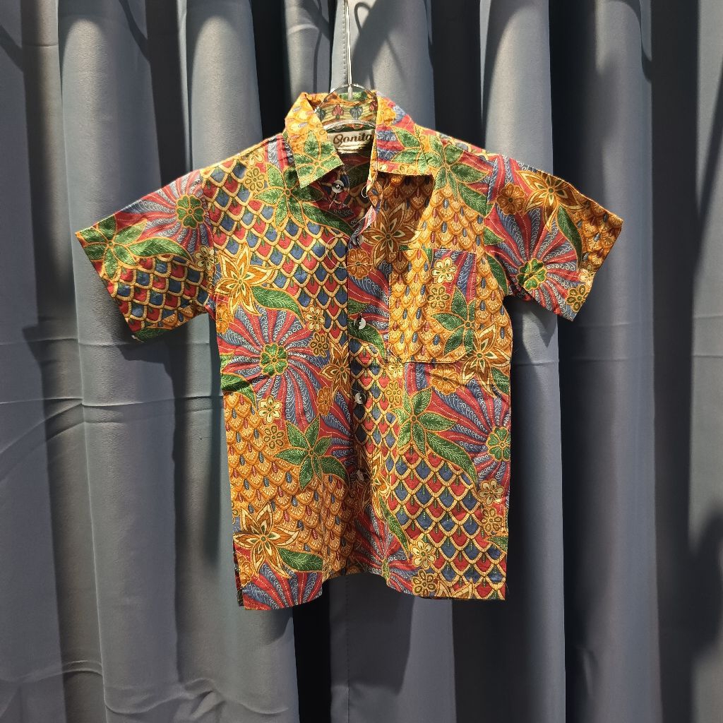 #1982 Qonita Kemeja Batik Anak Anak