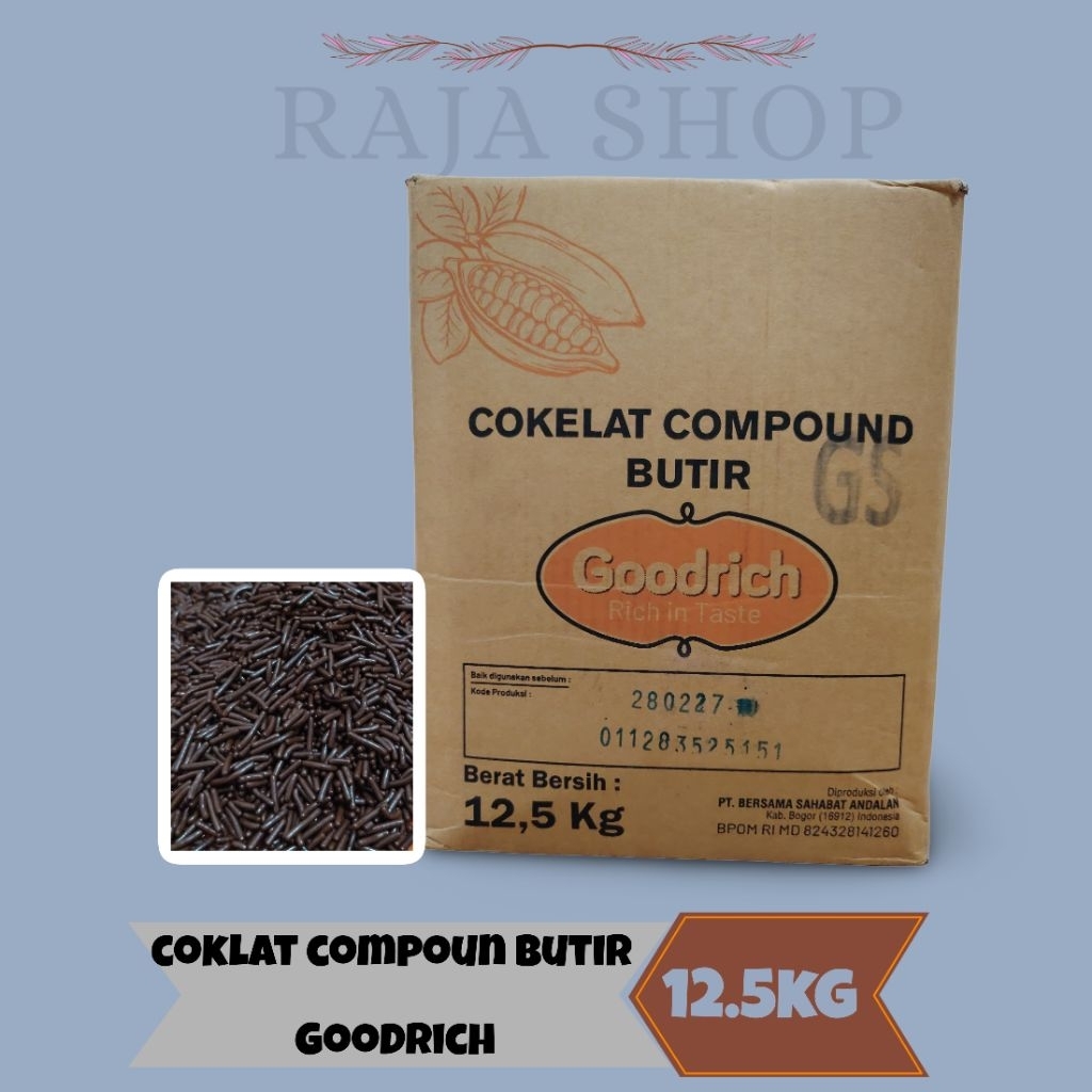DUS MESES/COKLAT COMPOUND BUTIR GOODRICH 12.5KG