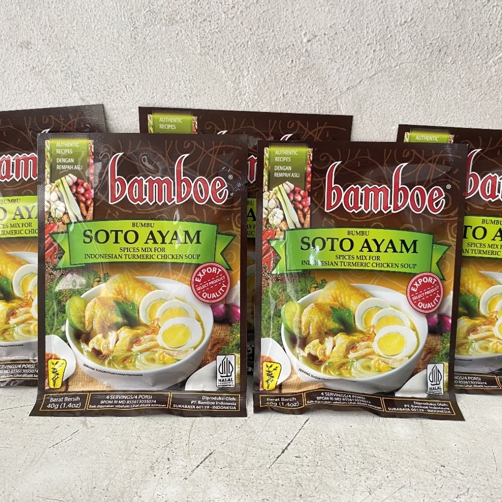 Bamboe bumbu soto ayam 40 gram | bumbu soto ayam
