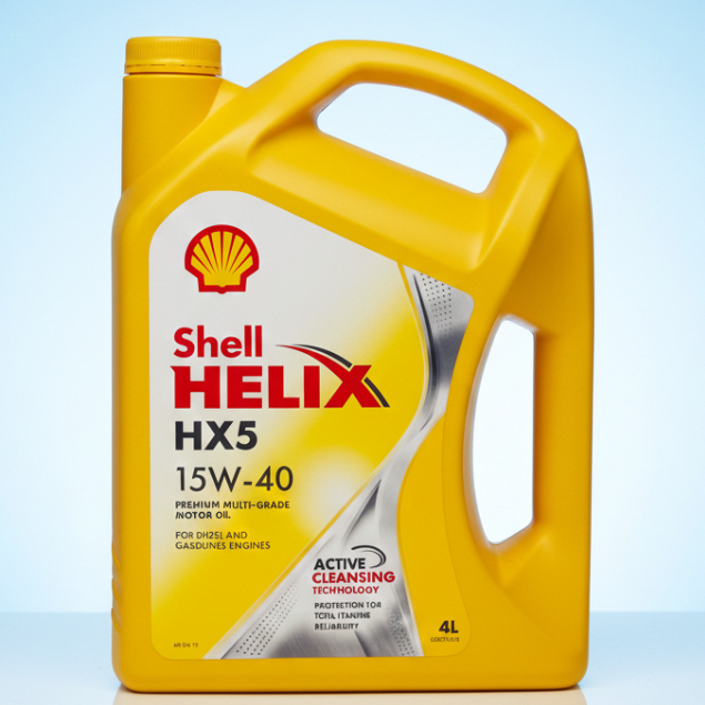 Shell Helix HX5 4L Oli Mobil Berkualitas Oli Mesin Shell Helix HX5 4 Liter