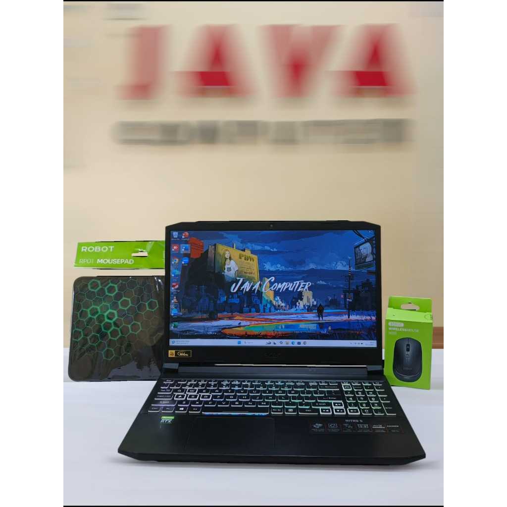 Acer Nitro 5 Intel Core i5 - 11400H Ram 16GB DDR4 SSD 512GB NVIDIA GeForce RTX 3050 4GB Second