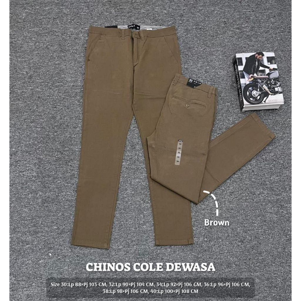 Chinos Cole Ory Dewasa