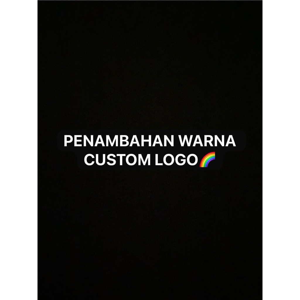 Penambahan warna Custom logo dorslag, kertas roti, kertas nasi / laminasi