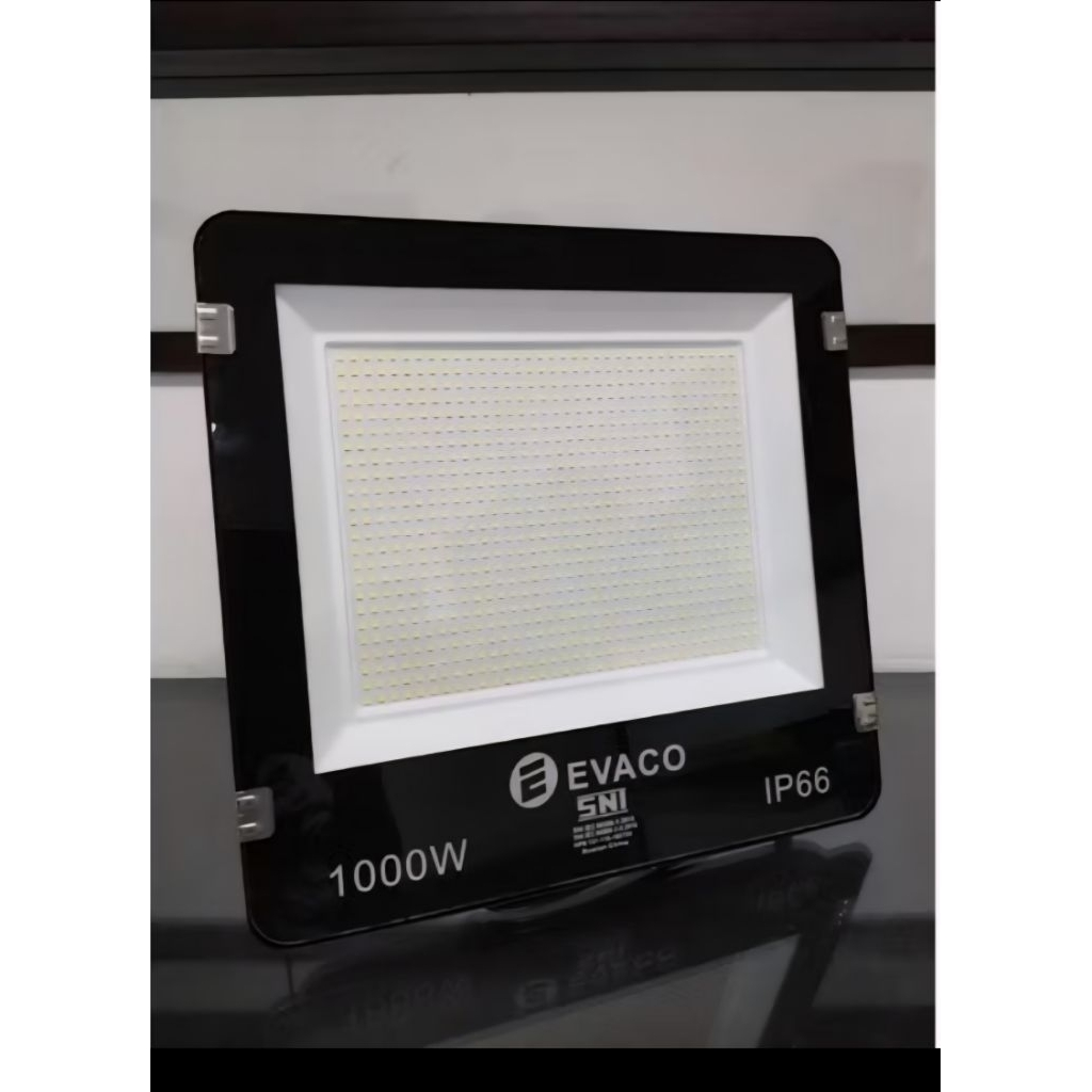 EVACO LAMPU SOROT LED 1000 WATT / LED FLOODLIGHT TEMBAK 1000W EA - 604