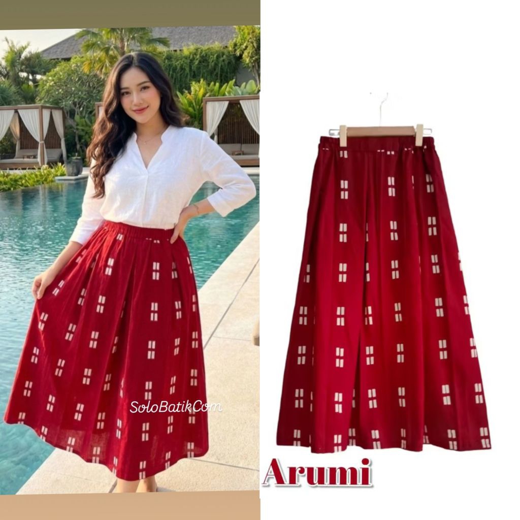 ROK BATIK/BAWAHAN BATIK /ROK KLOK/BATIK GARUTAN