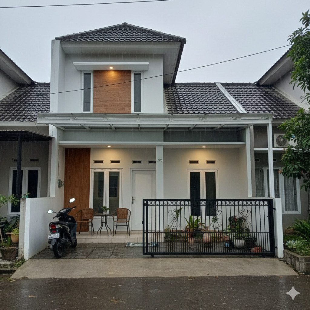Bangun rumah 1 lantai / rumah mezzanine custom