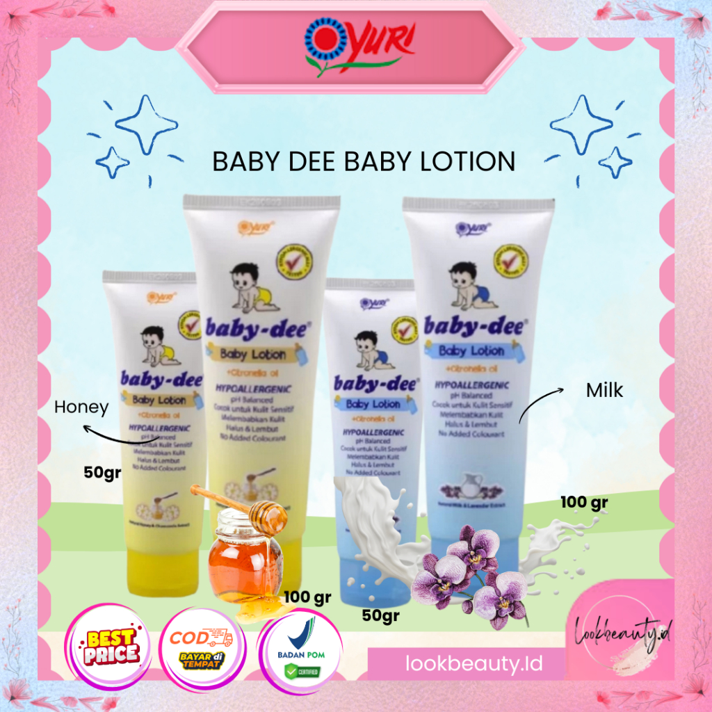 Baby-dee Baby Lotion 100 gr | Lotion Baby
