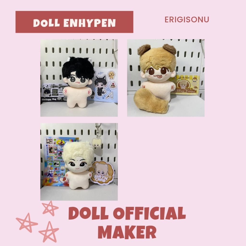 DOLL ENHYPEN JAKE JAY 10 CM
