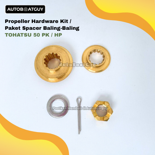 Propeller Hardware Kit / Paket Spacer Baling-Baling TOHATSU 50 PK / HP