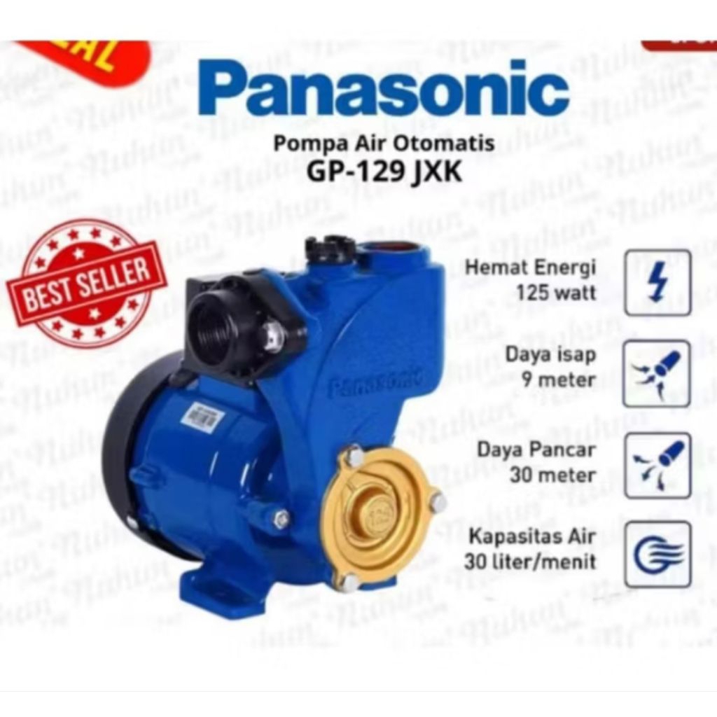 Mesin Pompa Air Sumur Dangkal PANASONIC GP 129 JXK P2 Manual